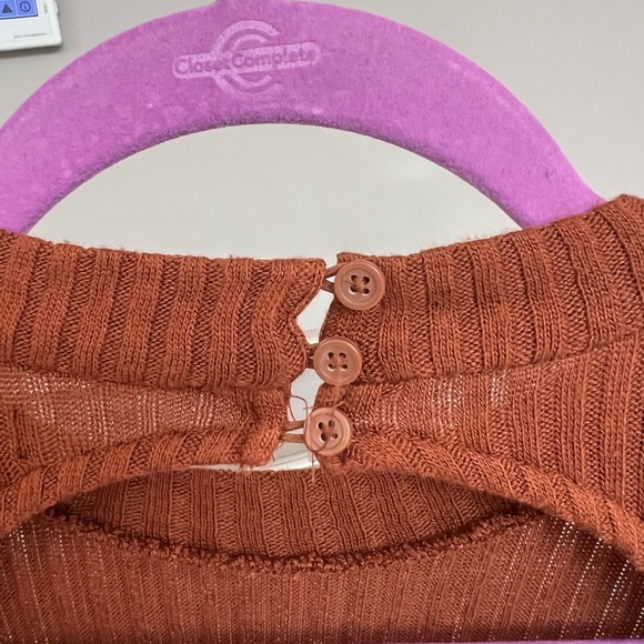 AE High Neck Ribbed Dress - Picture 5 of 6